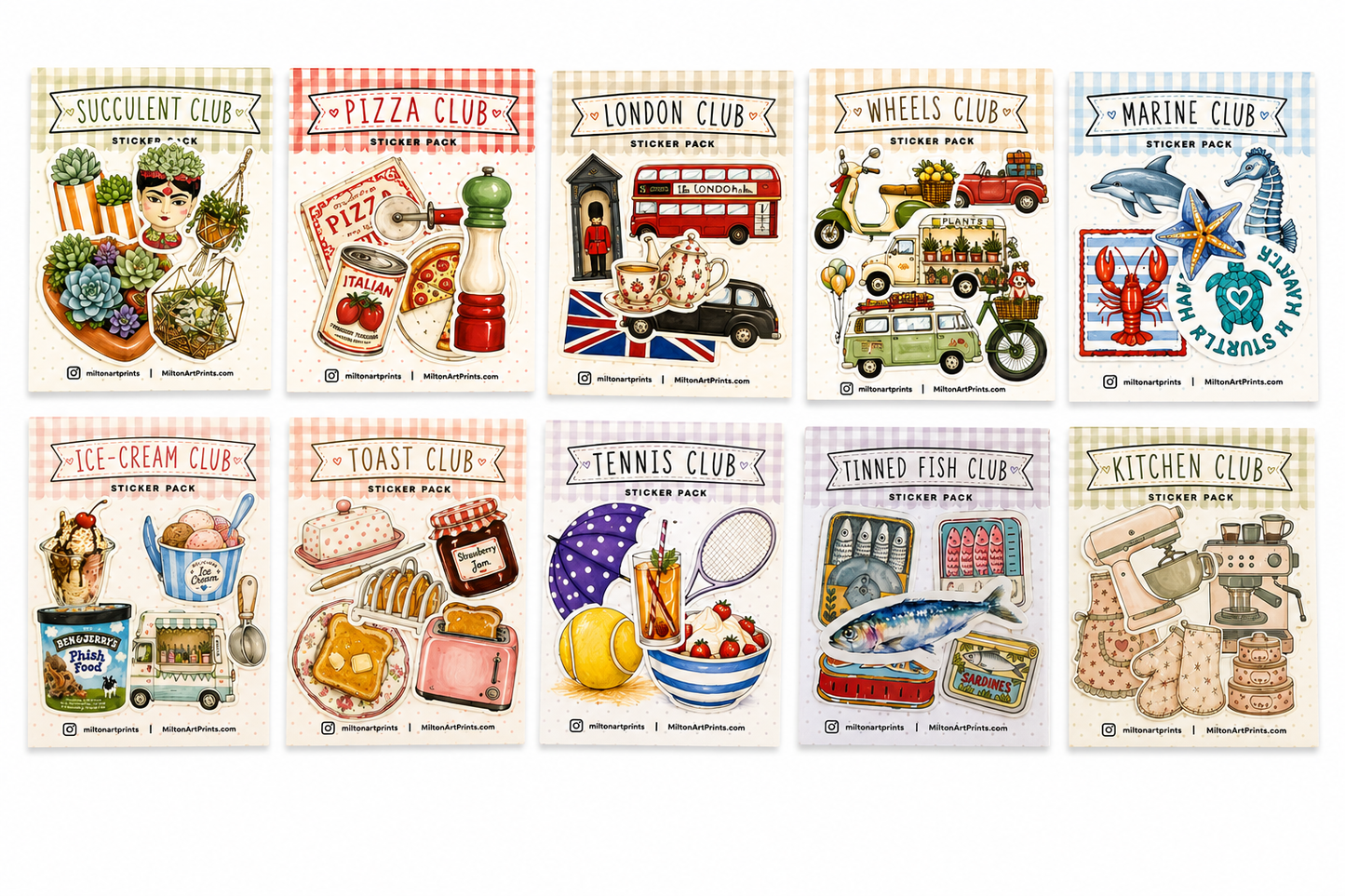 Monthly Sticker Subscription
