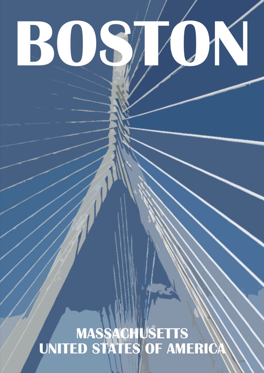 Boston Bridge Print