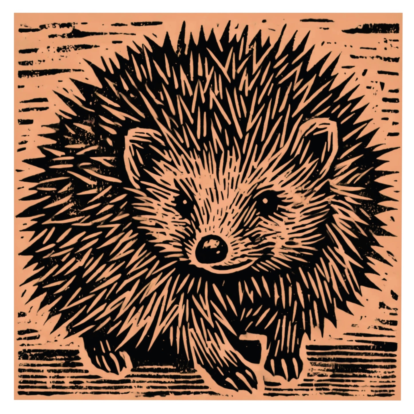 Hedgehog 1 Print